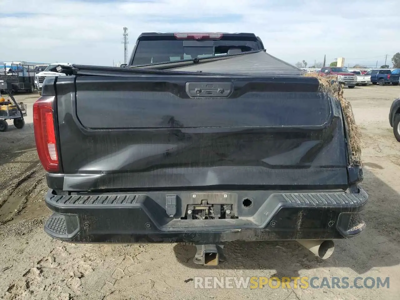 6 fotografías del automóvil dañado 1GT49PEY0MF193638 GMC SIERRA 2021