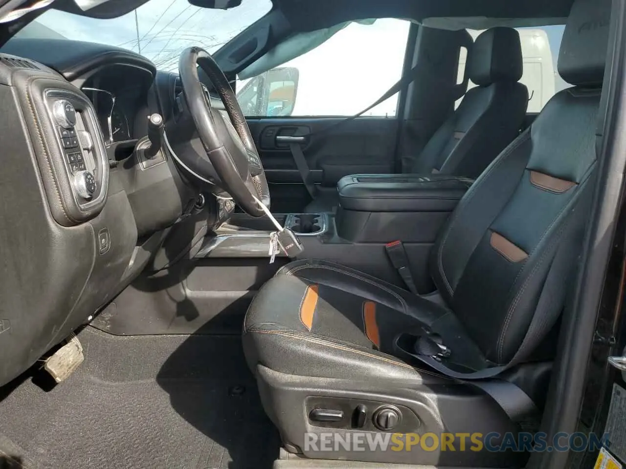 7 fotografías del automóvil dañado 1GT49PEY0MF193638 GMC SIERRA 2021