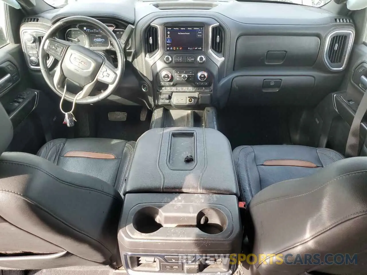 8 fotografías del automóvil dañado 1GT49PEY0MF193638 GMC SIERRA 2021