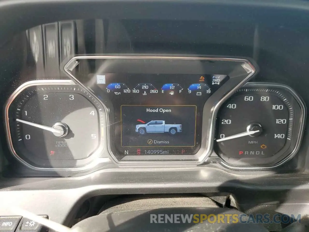9 fotografías del automóvil dañado 1GT49PEY0MF193638 GMC SIERRA 2021