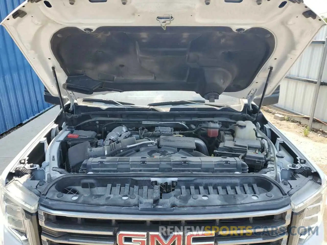 11 fotografías del automóvil dañado 1GT49PEY2MF318736 GMC SIERRA 2021