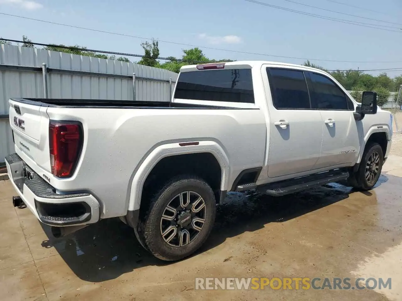 3 fotografías del automóvil dañado 1GT49PEY2MF318736 GMC SIERRA 2021