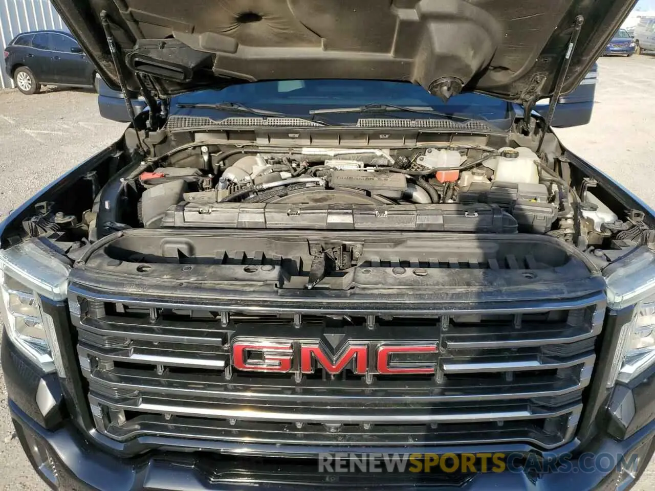 11 fotografías del automóvil dañado 1GT49PEY5MF248908 GMC SIERRA 2021