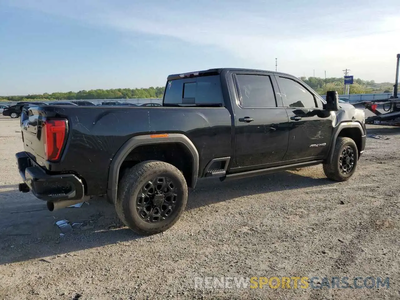 3 fotografías del automóvil dañado 1GT49PEY5MF248908 GMC SIERRA 2021