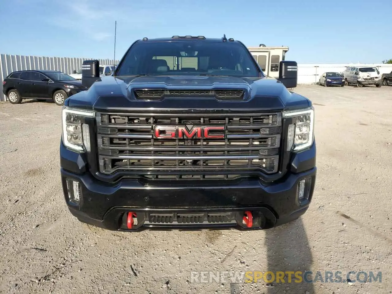 5 fotografías del automóvil dañado 1GT49PEY5MF248908 GMC SIERRA 2021