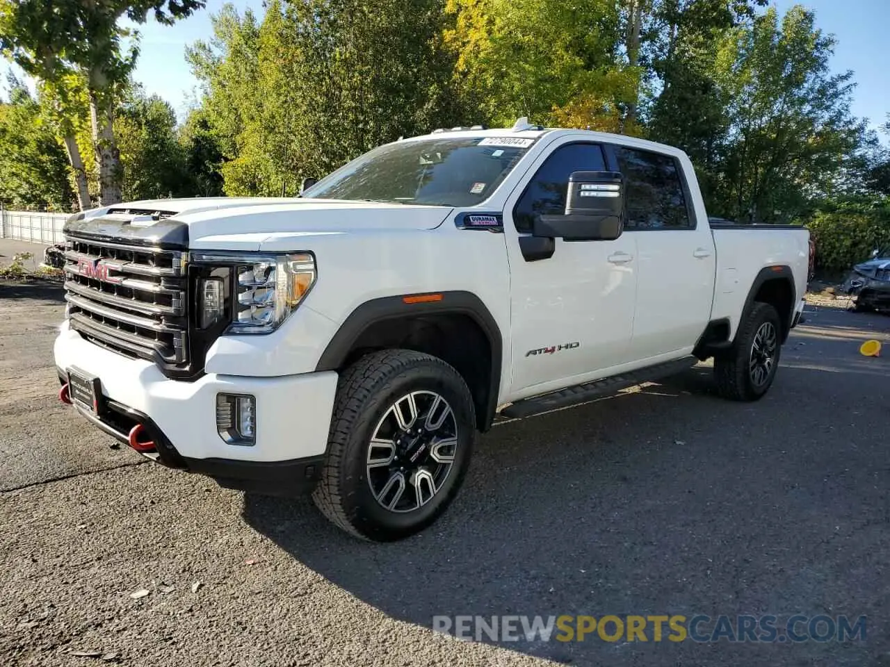 1 fotografías del automóvil dañado 1GT49PEY5MF319783 GMC SIERRA 2021