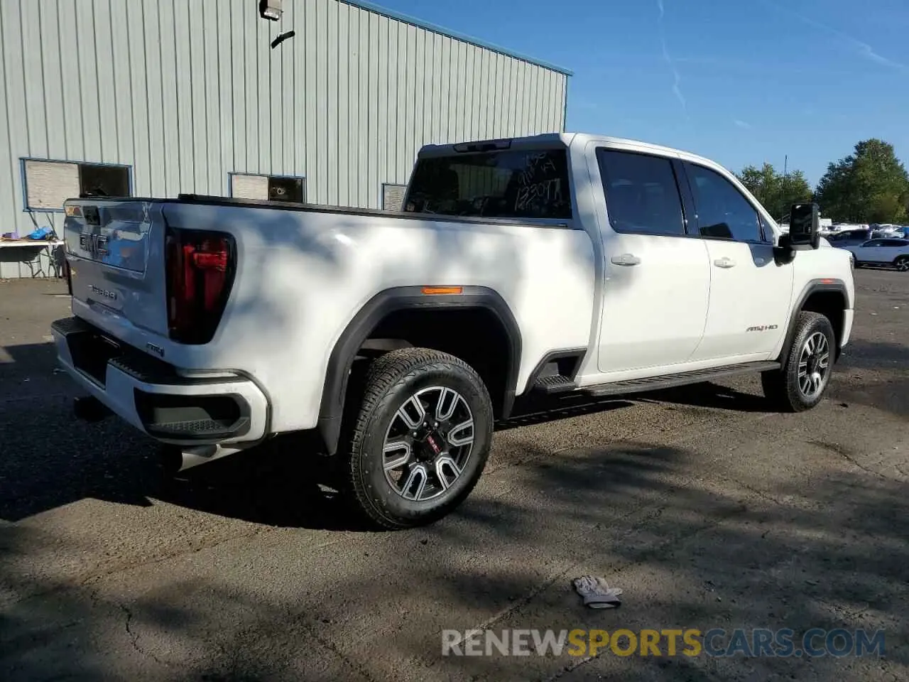 3 fotografías del automóvil dañado 1GT49PEY5MF319783 GMC SIERRA 2021