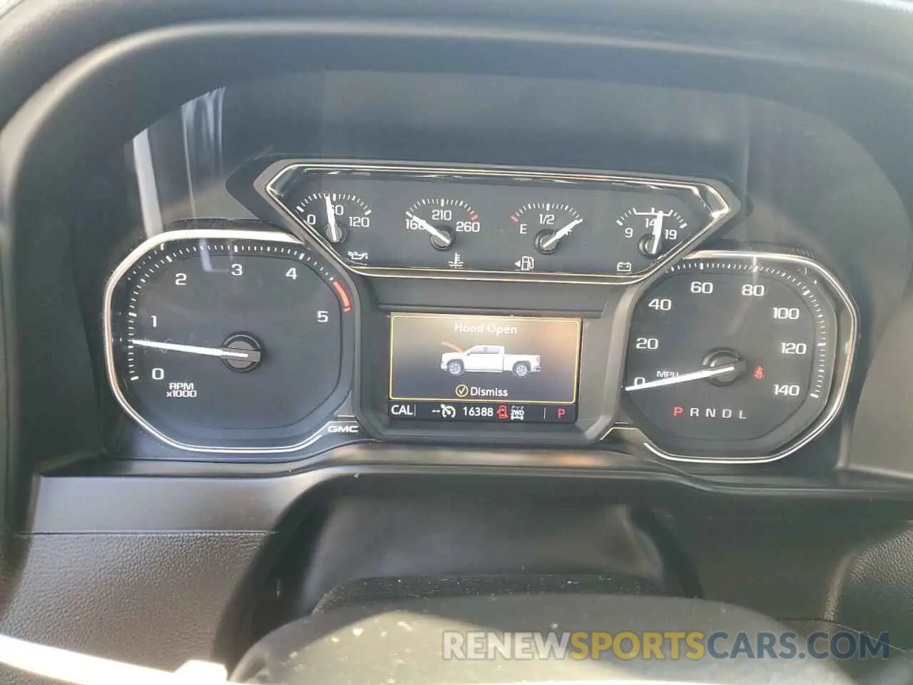 9 fotografías del automóvil dañado 1GT49PEY5MF319783 GMC SIERRA 2021
