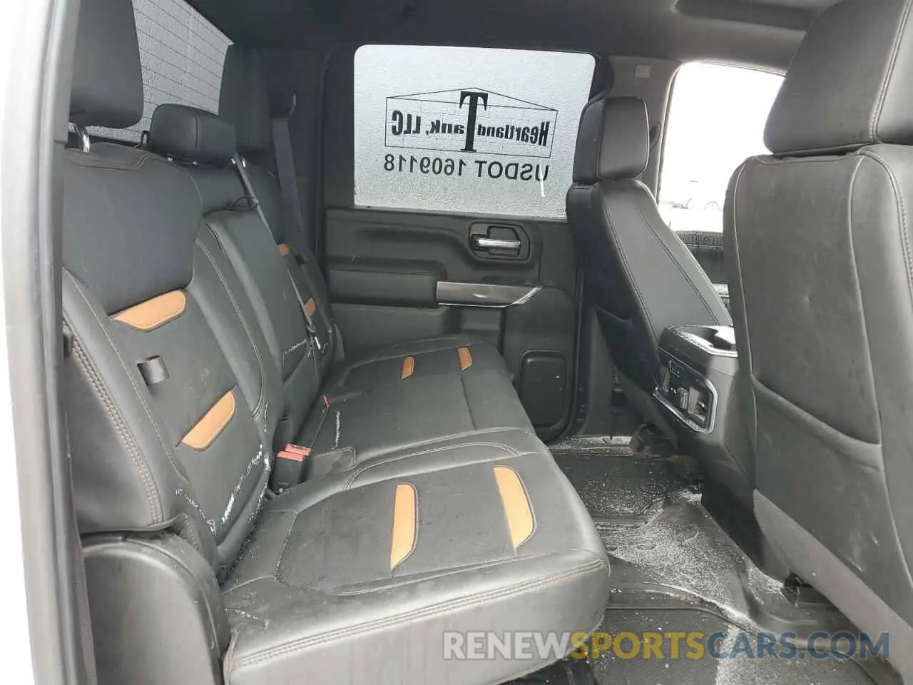 10 fotografías del automóvil dañado 1GT49PEY6MF307495 GMC SIERRA 2021