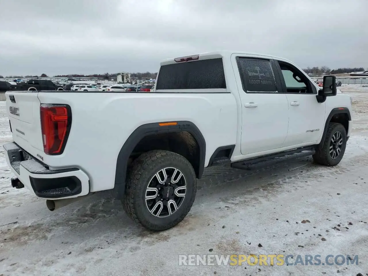 3 fotografías del automóvil dañado 1GT49PEY6MF307495 GMC SIERRA 2021