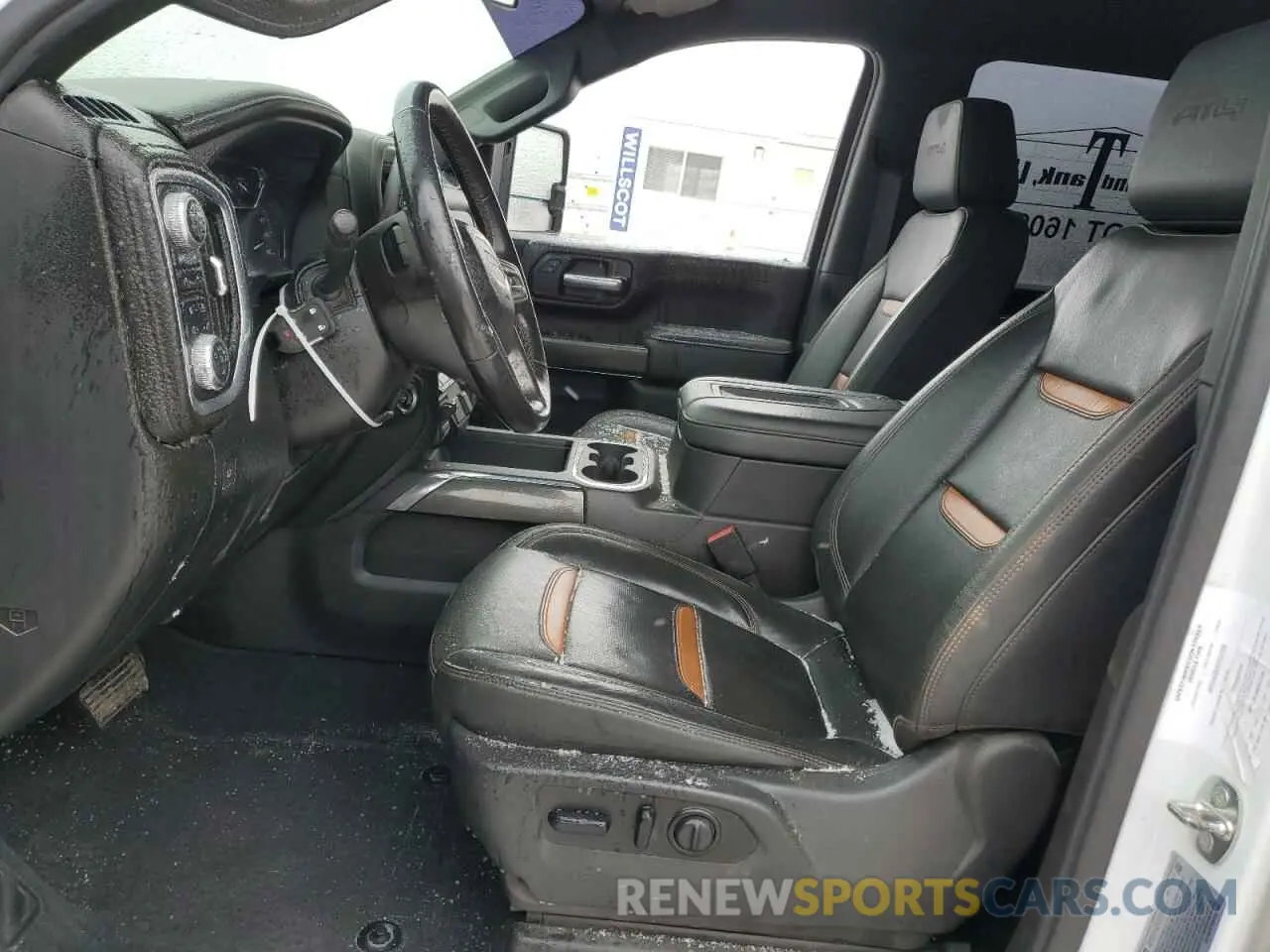 7 fotografías del automóvil dañado 1GT49PEY6MF307495 GMC SIERRA 2021