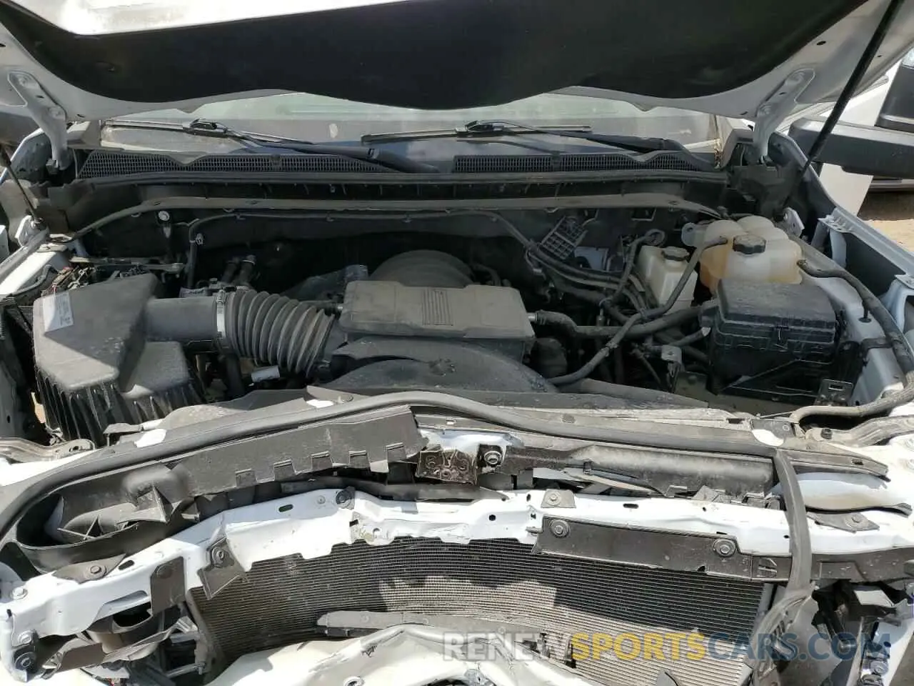 11 fotografías del automóvil dañado 1GT49RE77MF254681 GMC SIERRA 2021