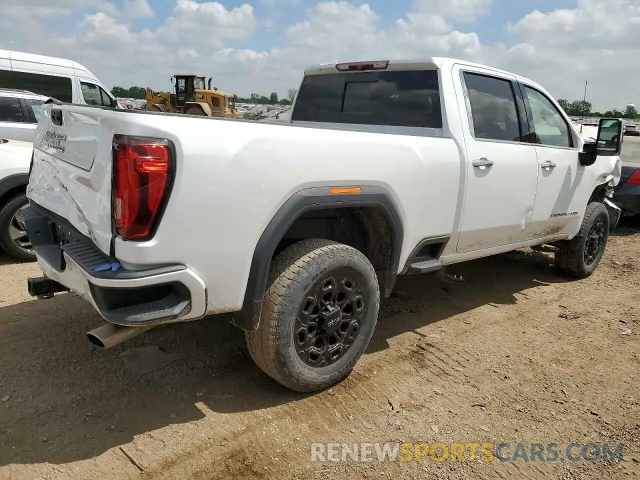 3 fotografías del automóvil dañado 1GT49RE77MF254681 GMC SIERRA 2021