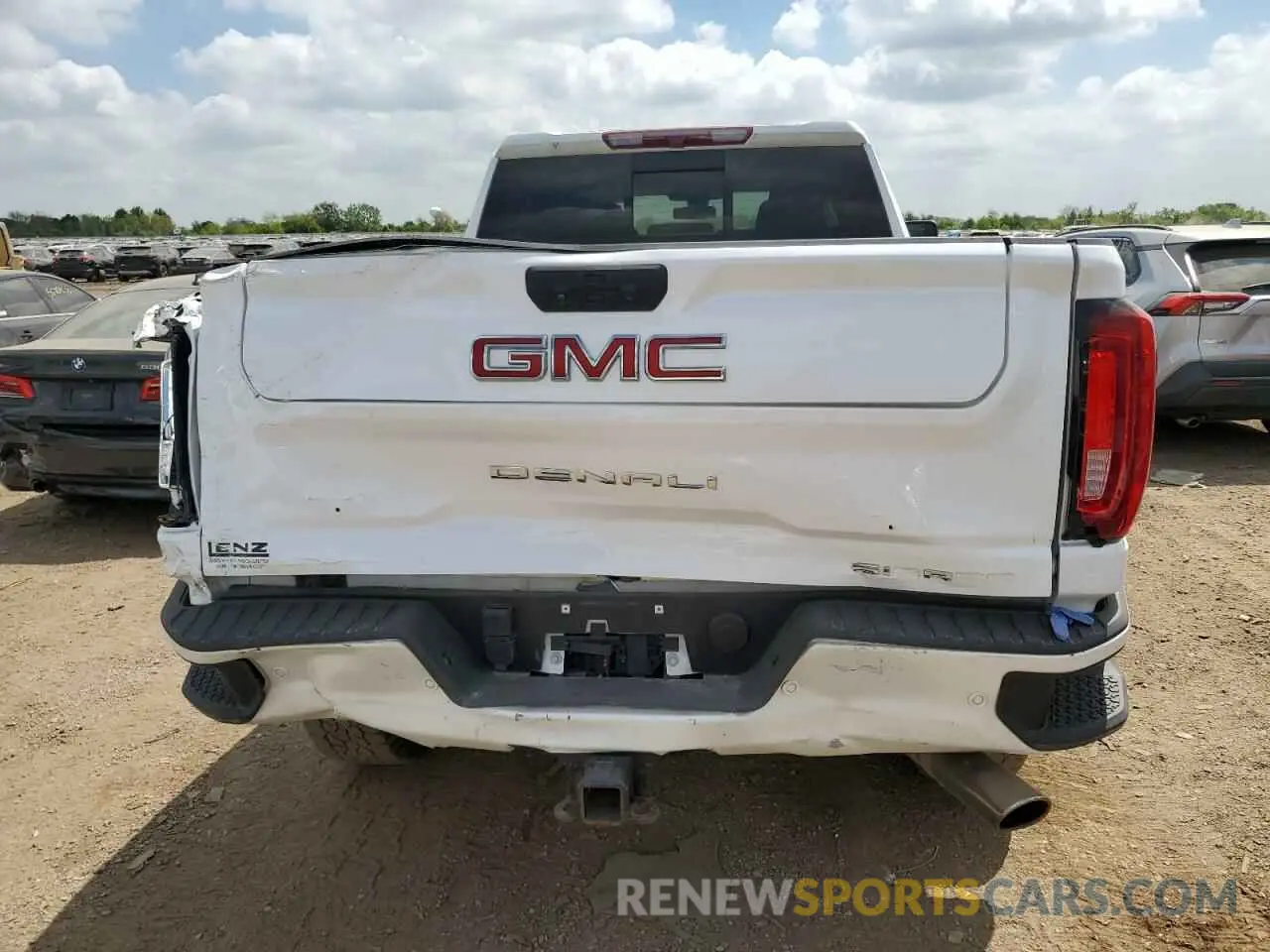 6 fotografías del automóvil dañado 1GT49RE77MF254681 GMC SIERRA 2021