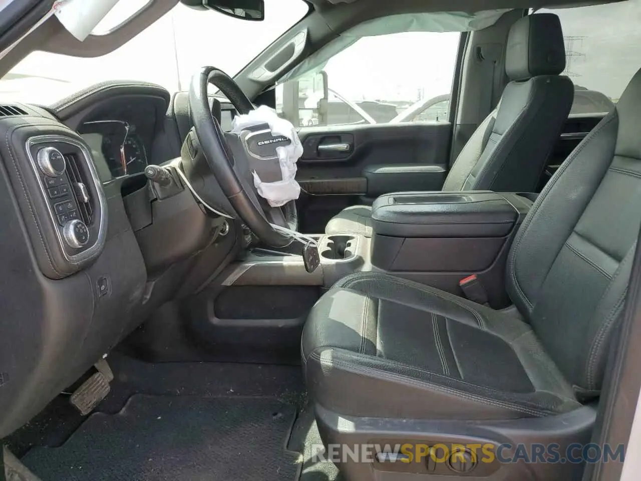 7 fotografías del automóvil dañado 1GT49RE77MF254681 GMC SIERRA 2021