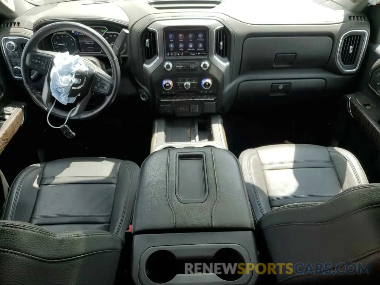 8 fotografías del automóvil dañado 1GT49RE77MF254681 GMC SIERRA 2021