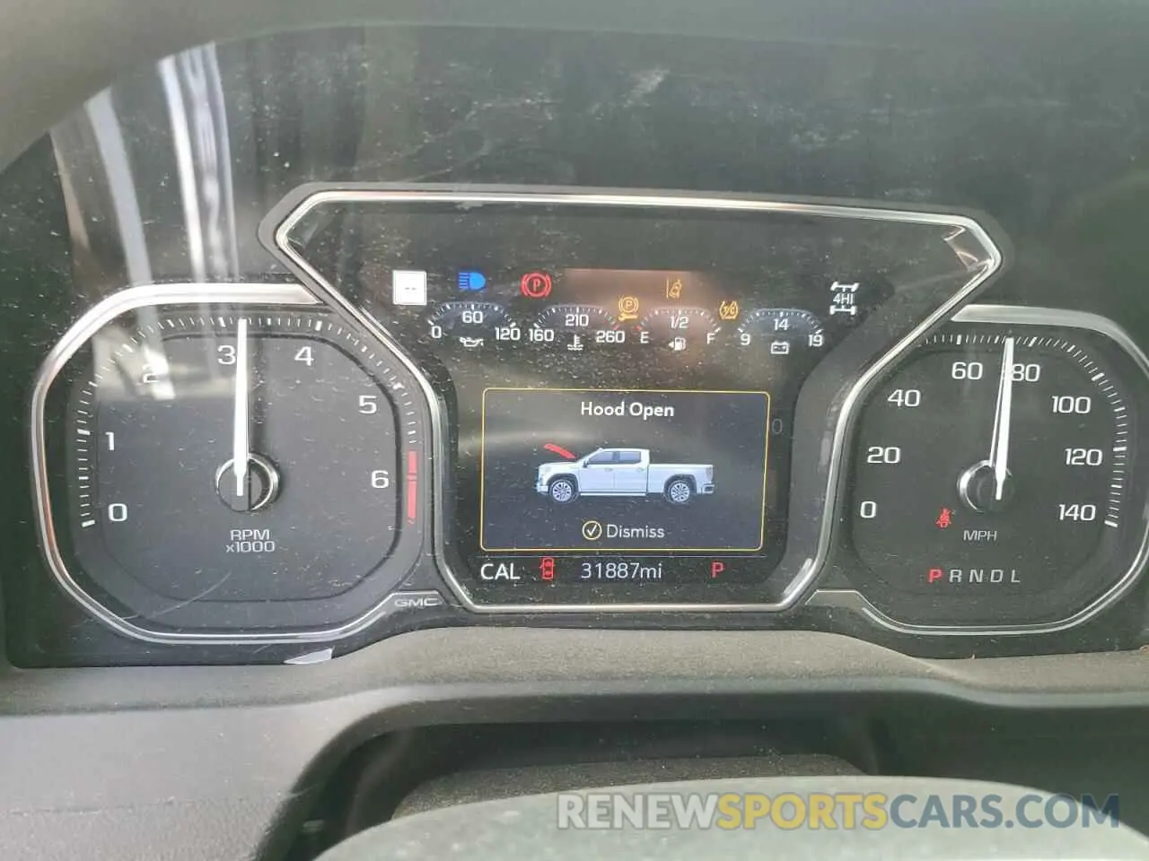 9 fotografías del automóvil dañado 1GT49RE77MF254681 GMC SIERRA 2021