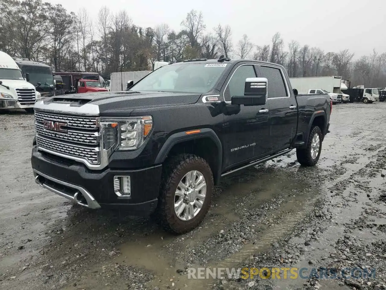 1 fotografías del automóvil dañado 1GT49REY2MF125336 GMC SIERRA 2021
