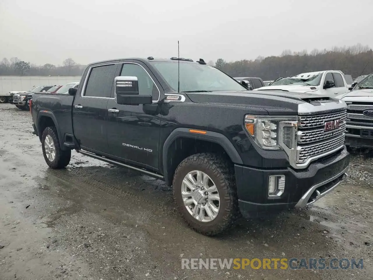 4 fotografías del automóvil dañado 1GT49REY2MF125336 GMC SIERRA 2021