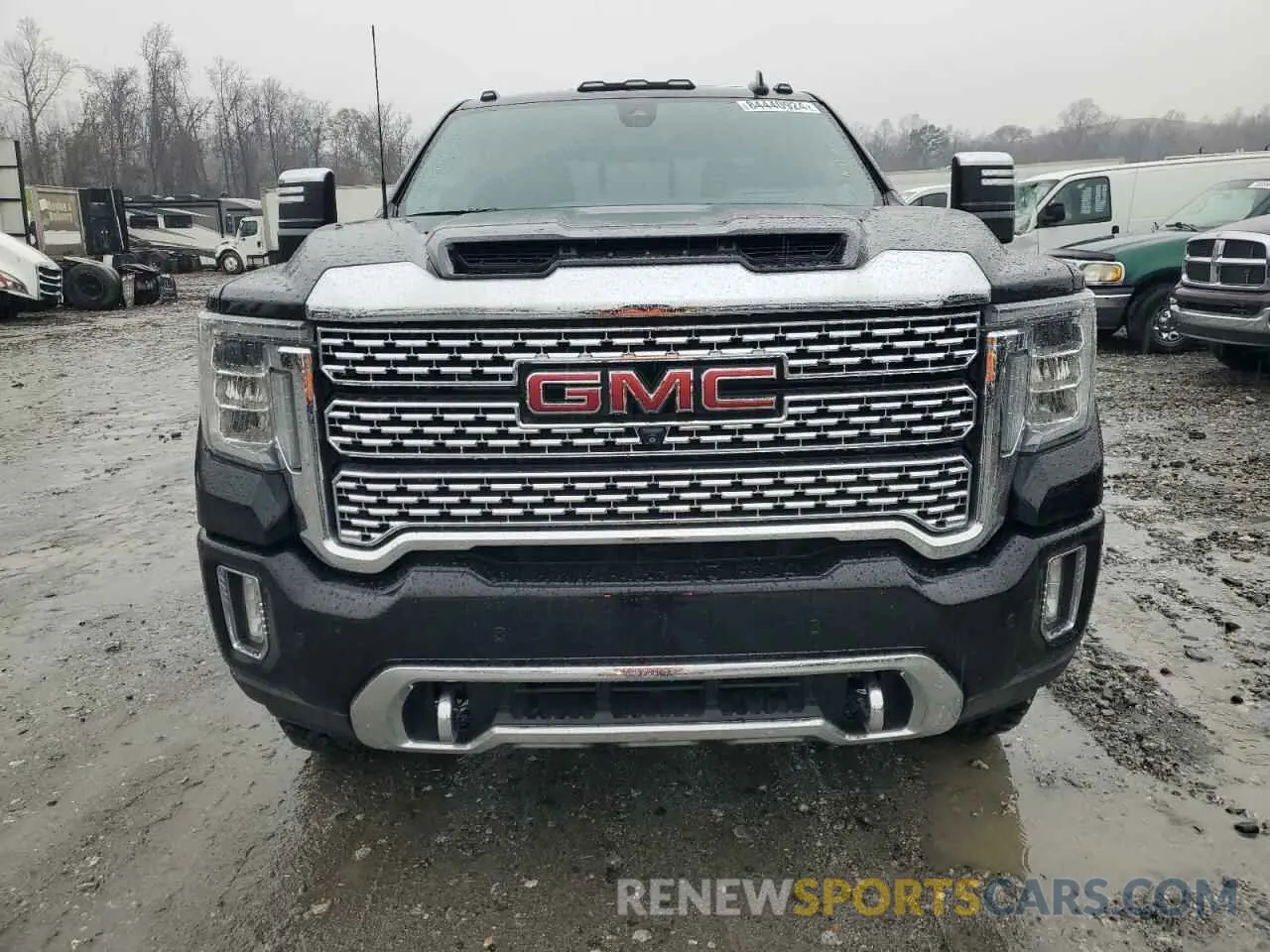 5 fotografías del automóvil dañado 1GT49REY2MF125336 GMC SIERRA 2021