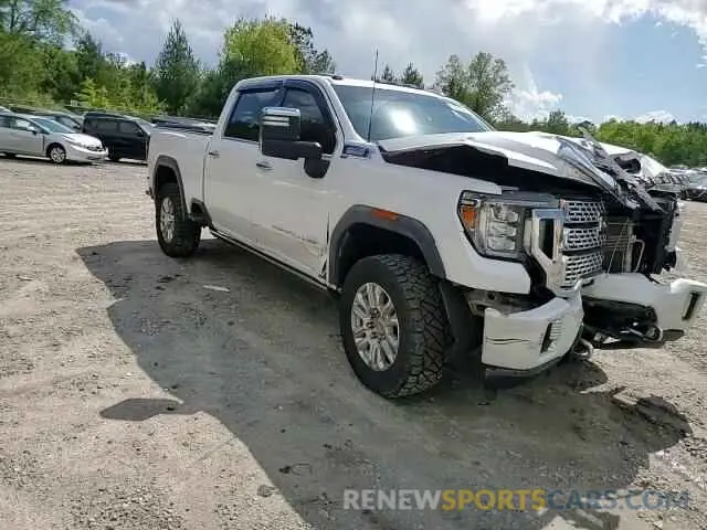 10 fotografías del automóvil dañado 1GT49REY5MF105002 GMC SIERRA 2021
