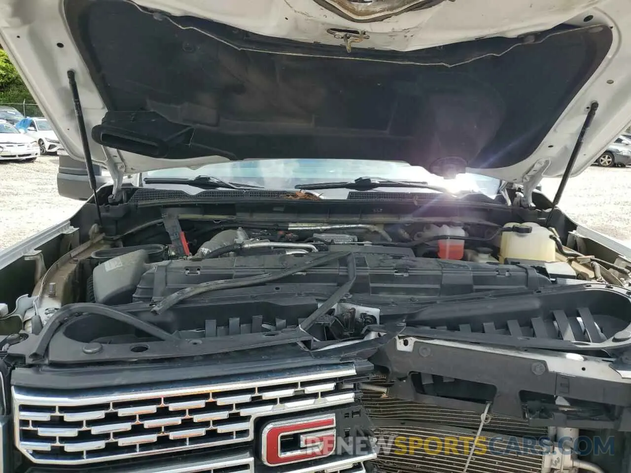 13 fotografías del automóvil dañado 1GT49REY5MF105002 GMC SIERRA 2021