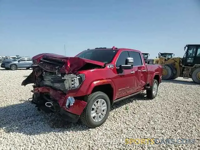 10 fotografías del automóvil dañado 1GT49REY5MF313266 GMC SIERRA 2021