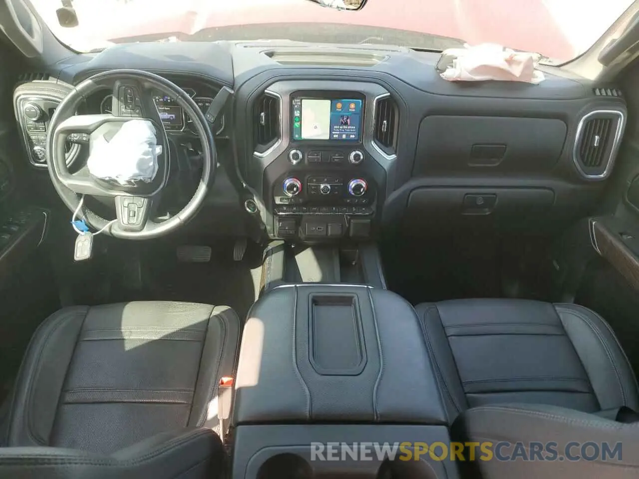 8 fotografías del automóvil dañado 1GT49REY5MF313266 GMC SIERRA 2021