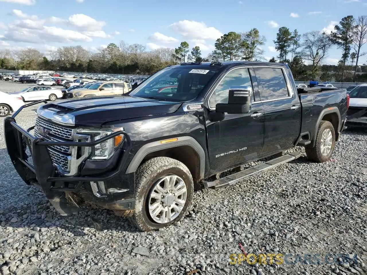 1 fotografías del automóvil dañado 1GT49REY7MF160745 GMC SIERRA 2021