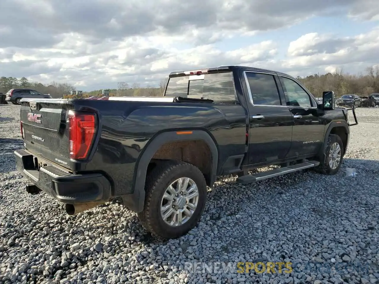 3 fotografías del automóvil dañado 1GT49REY7MF160745 GMC SIERRA 2021