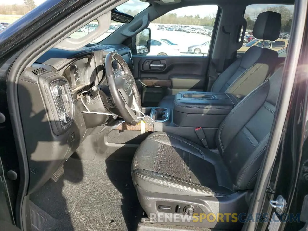 7 fotografías del automóvil dañado 1GT49REY7MF160745 GMC SIERRA 2021