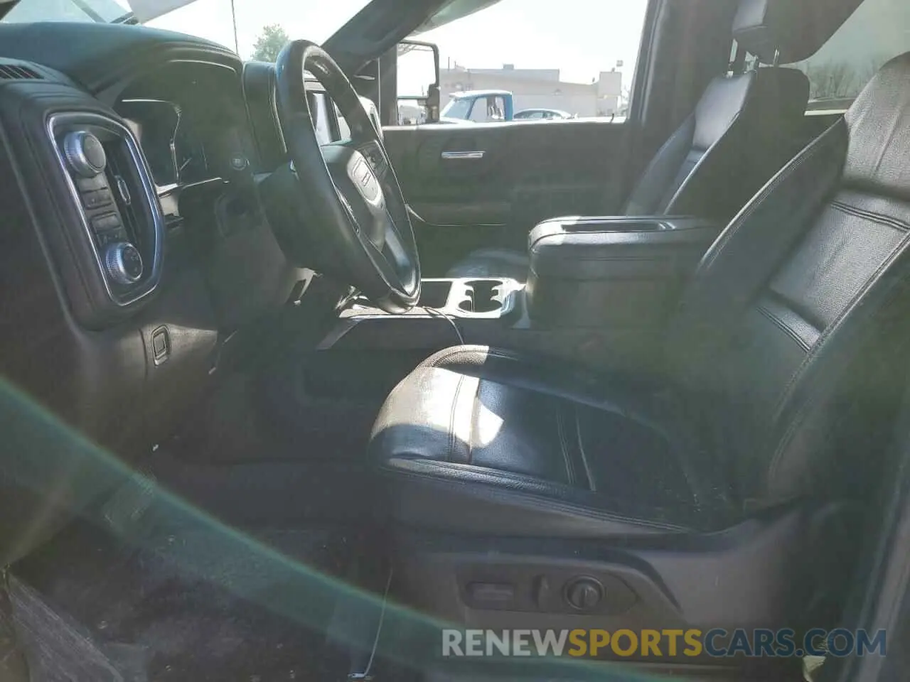 7 fotografías del automóvil dañado 1GT49REY8MF122313 GMC SIERRA 2021
