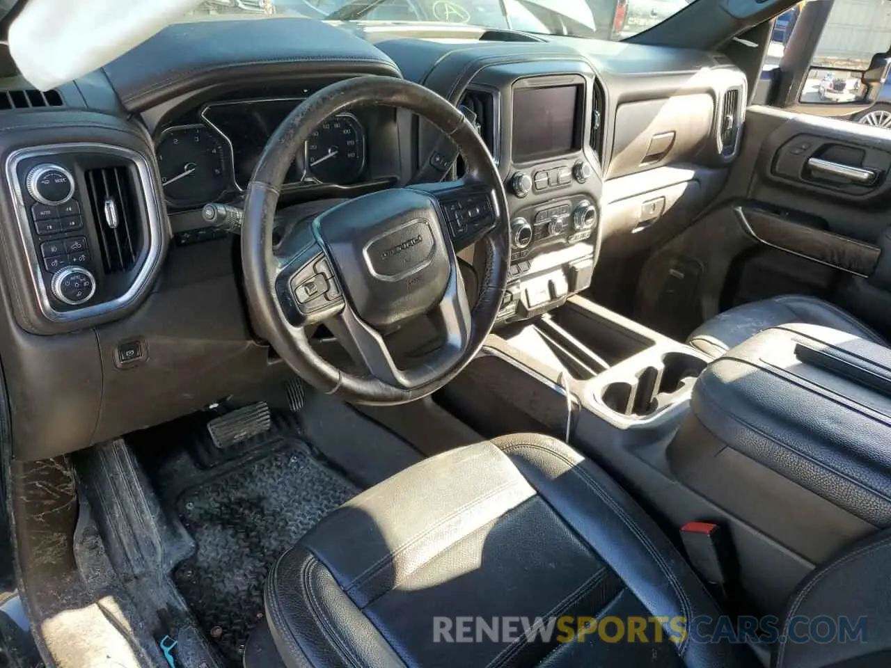 8 fotografías del automóvil dañado 1GT49REY8MF122313 GMC SIERRA 2021