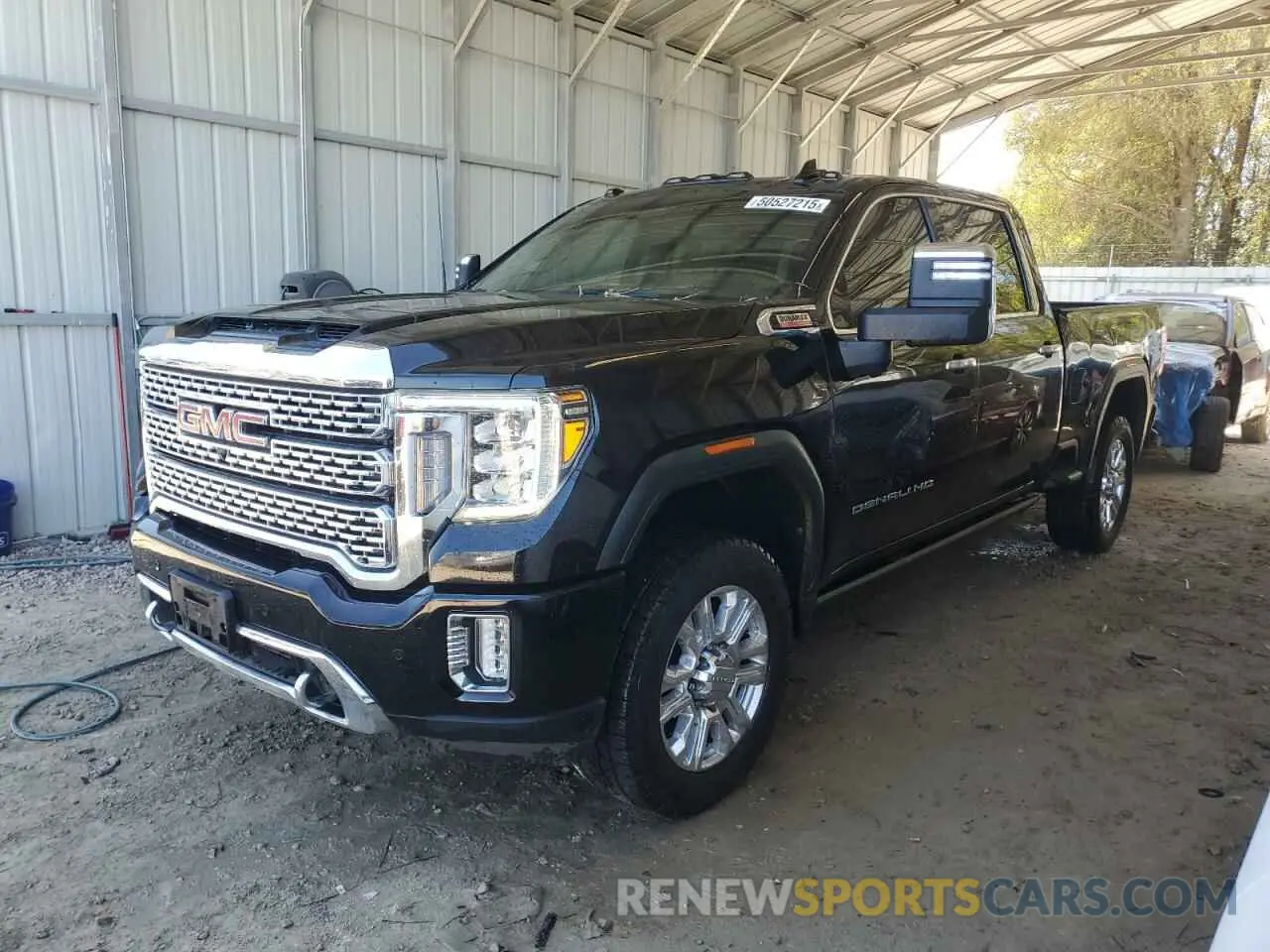 1 fotografías del automóvil dañado 1GT49REY8MF257596 GMC SIERRA 2021