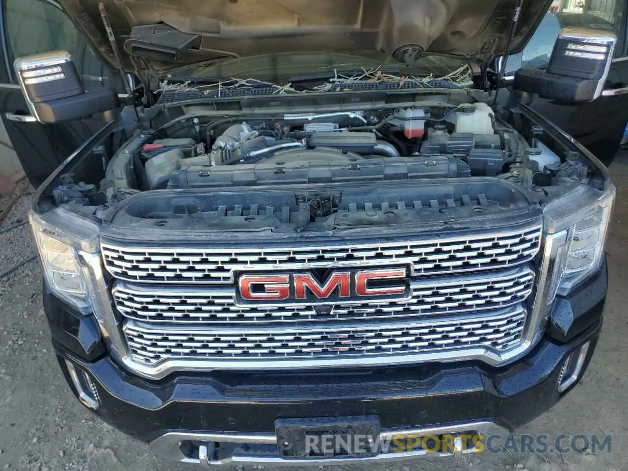 11 fotografías del automóvil dañado 1GT49REY8MF257596 GMC SIERRA 2021