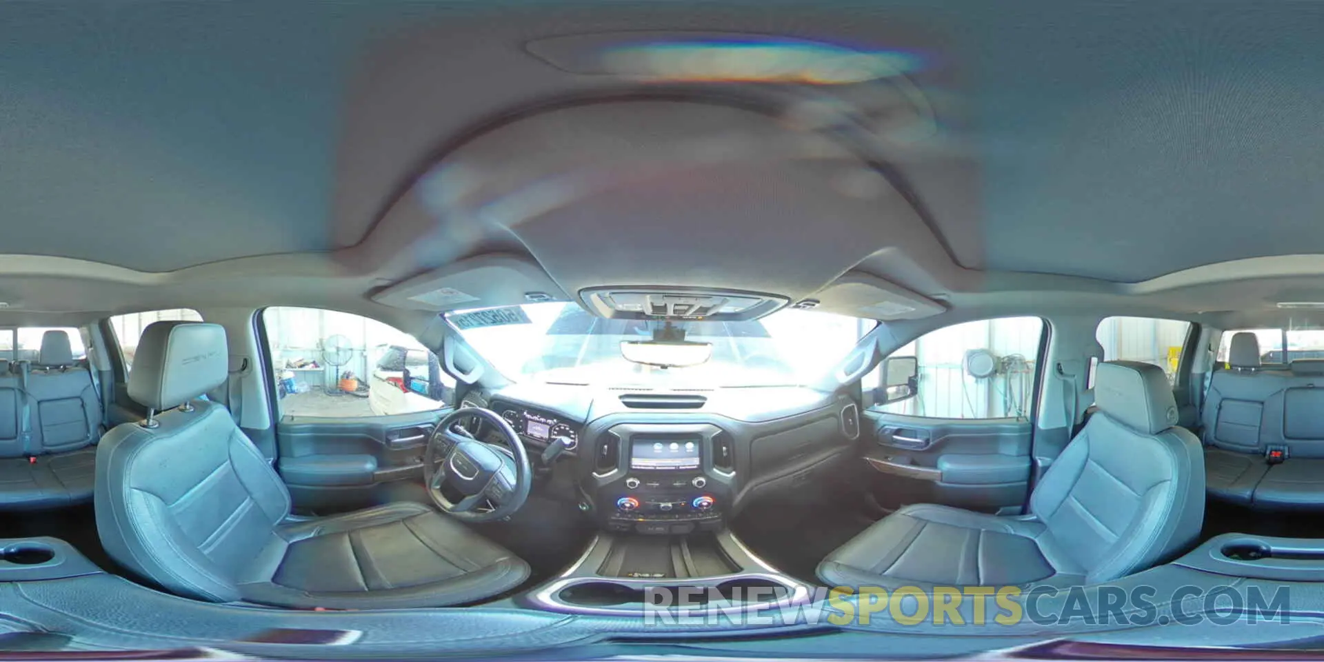 14 fotografías del automóvil dañado 1GT49REY8MF257596 GMC SIERRA 2021