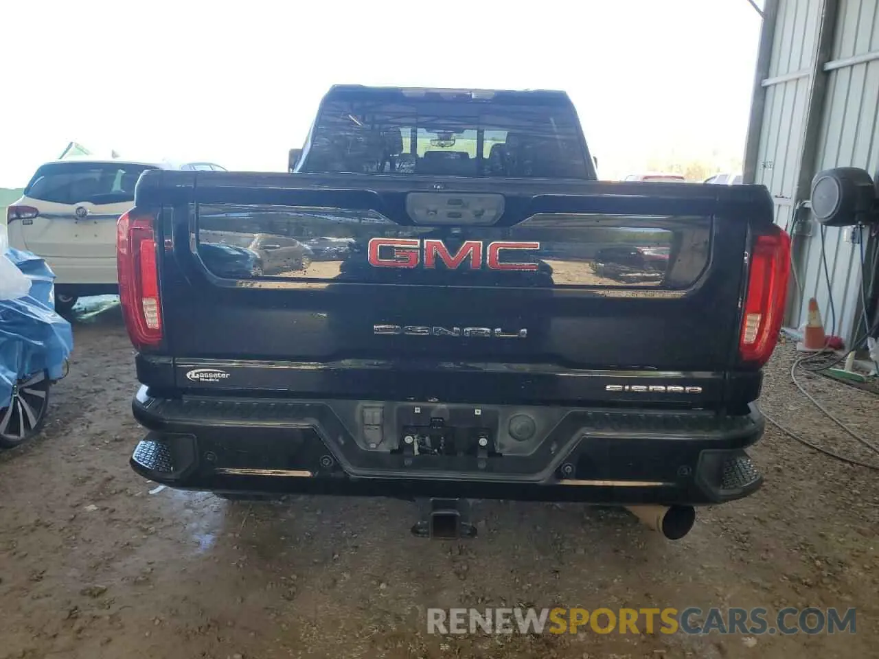 6 fotografías del automóvil dañado 1GT49REY8MF257596 GMC SIERRA 2021