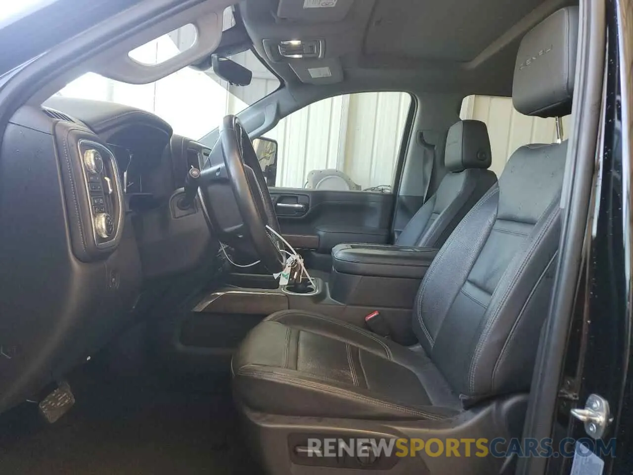 7 fotografías del automóvil dañado 1GT49REY8MF257596 GMC SIERRA 2021