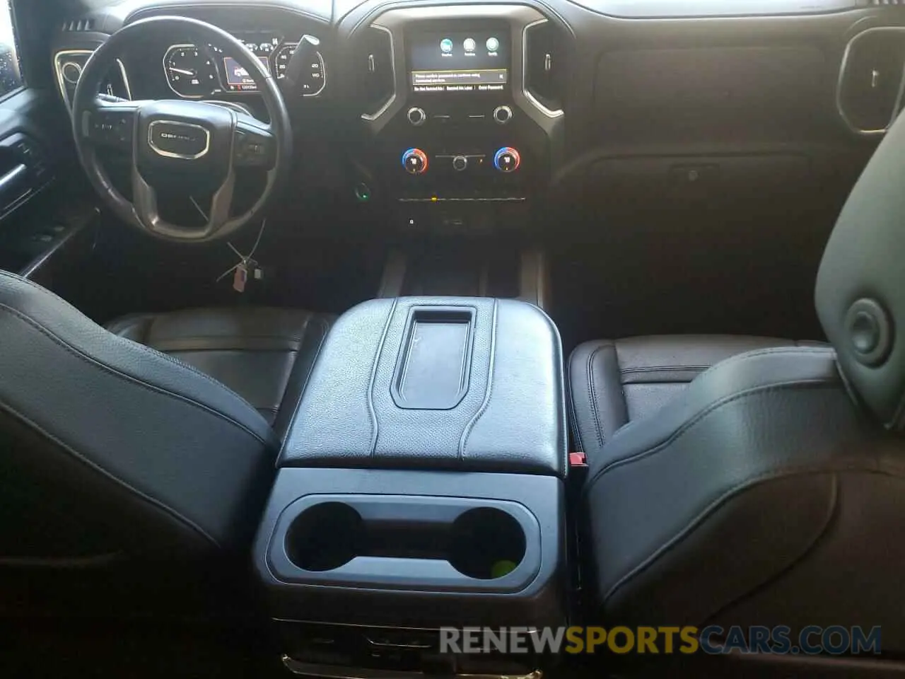 8 fotografías del automóvil dañado 1GT49REY8MF257596 GMC SIERRA 2021