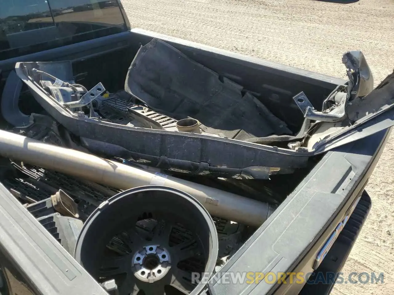 12 fotografías del automóvil dañado 1GT49REY9MF303730 GMC SIERRA 2021