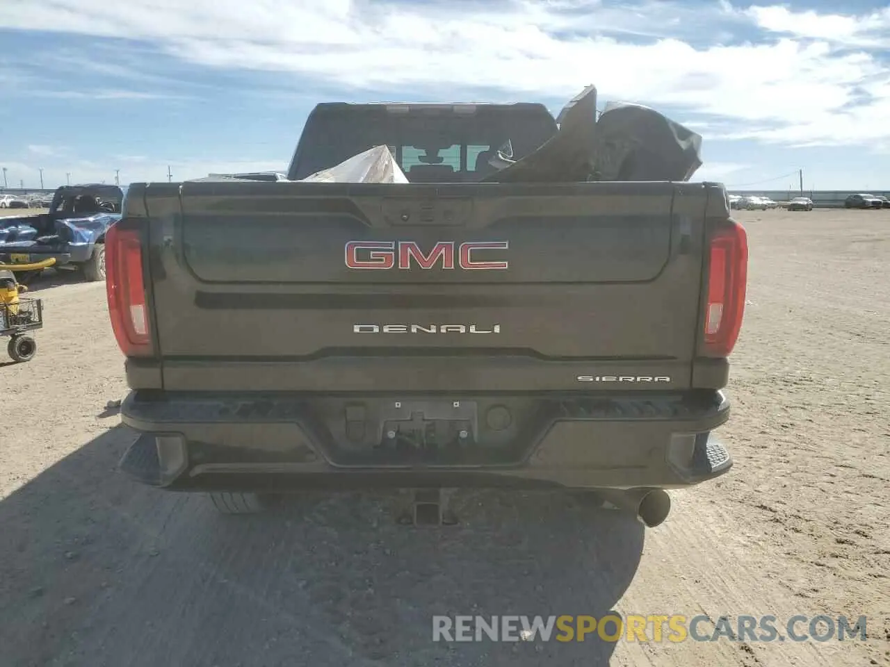 6 fotografías del automóvil dañado 1GT49REY9MF303730 GMC SIERRA 2021