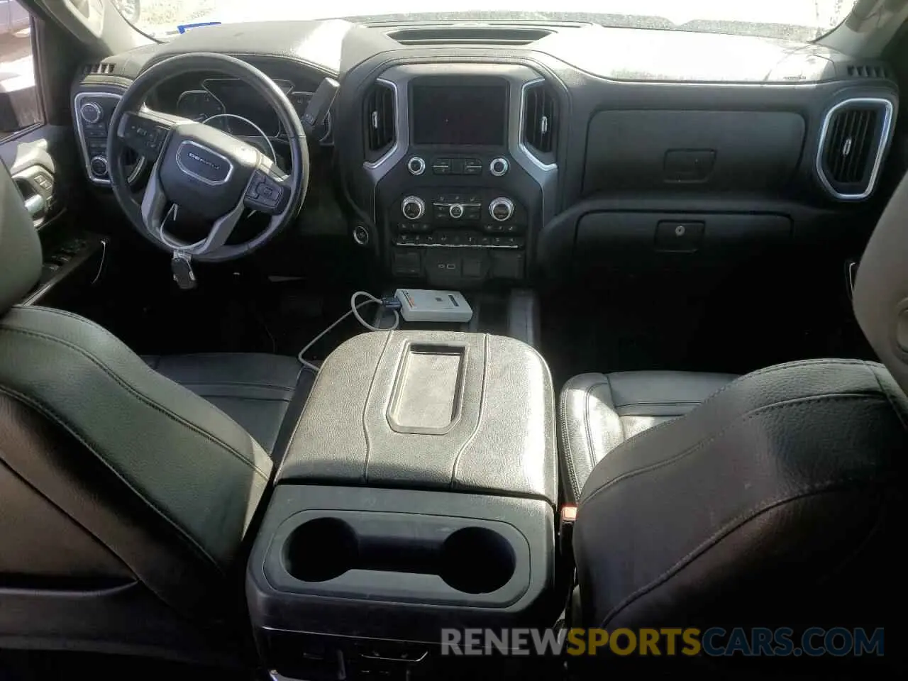 8 fotografías del automóvil dañado 1GT49REY9MF303730 GMC SIERRA 2021