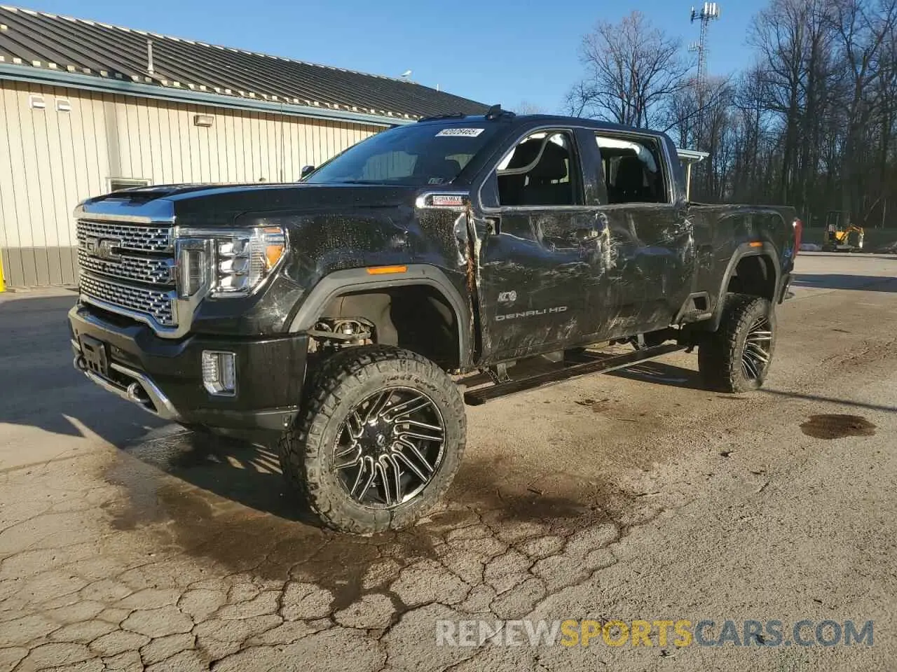 1 fotografías del automóvil dañado 1GT49REYXMF267854 GMC SIERRA 2021