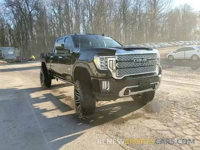13 fotografías del automóvil dañado 1GT49REYXMF267854 GMC SIERRA 2021