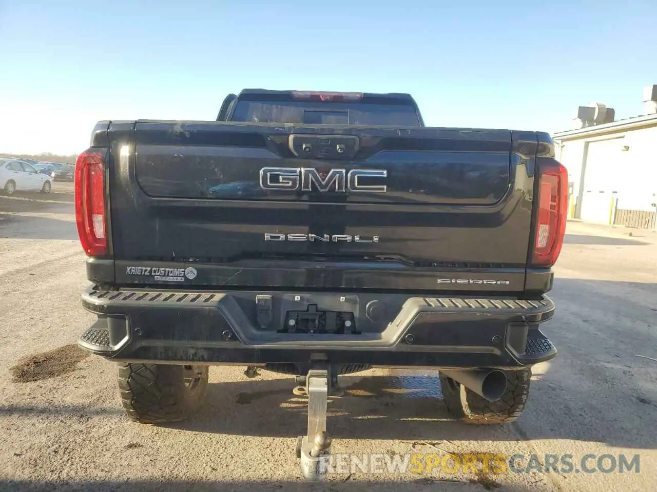 6 fotografías del automóvil dañado 1GT49REYXMF267854 GMC SIERRA 2021