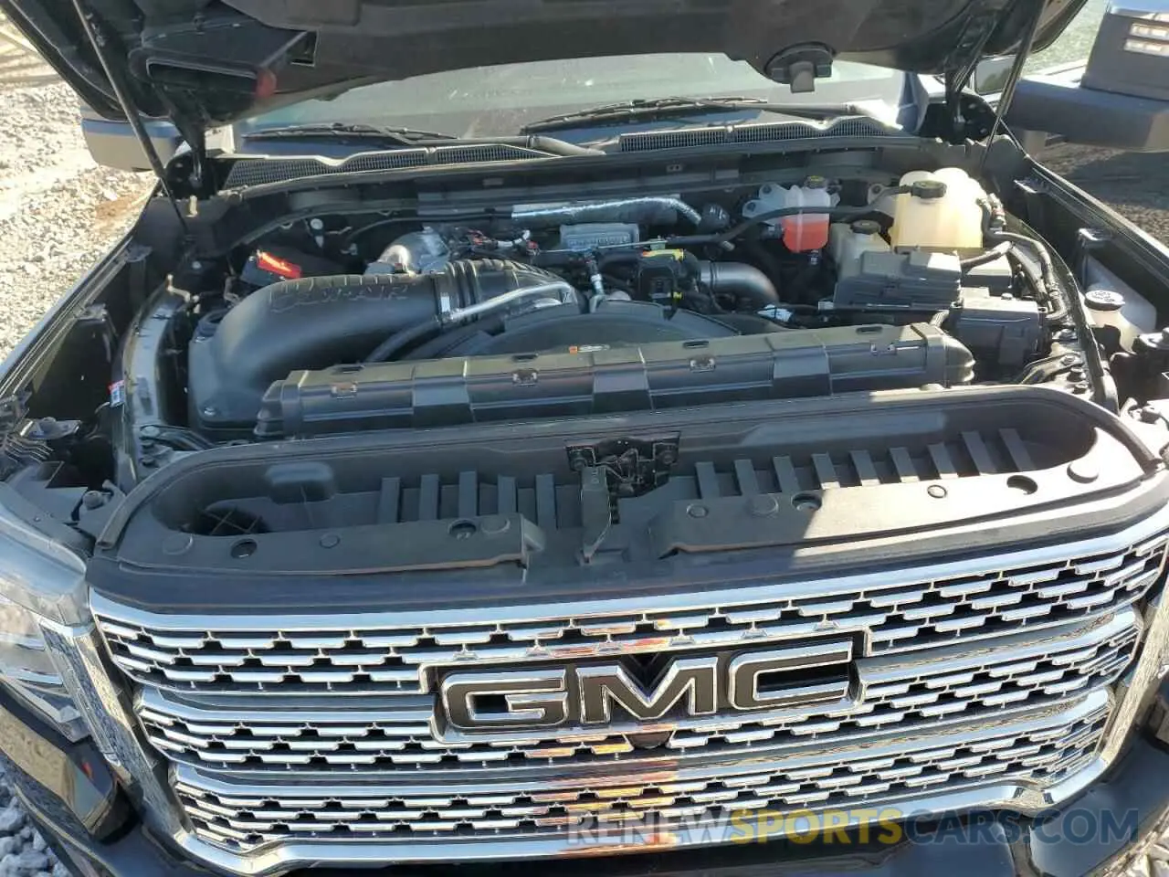 13 fotografías del automóvil dañado 1GT49WEY2MF108826 GMC SIERRA 2021