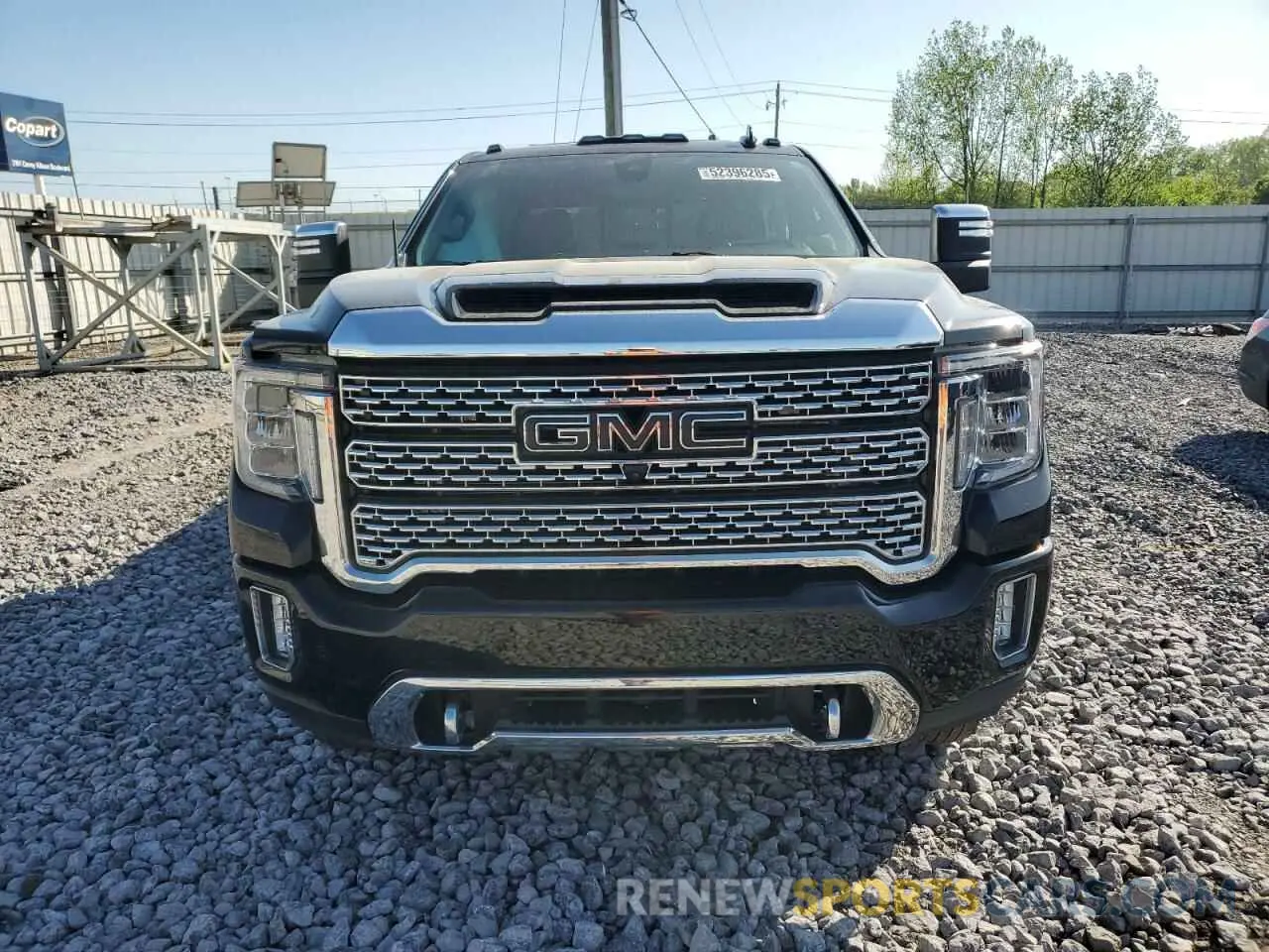 5 fotografías del automóvil dañado 1GT49WEY2MF108826 GMC SIERRA 2021