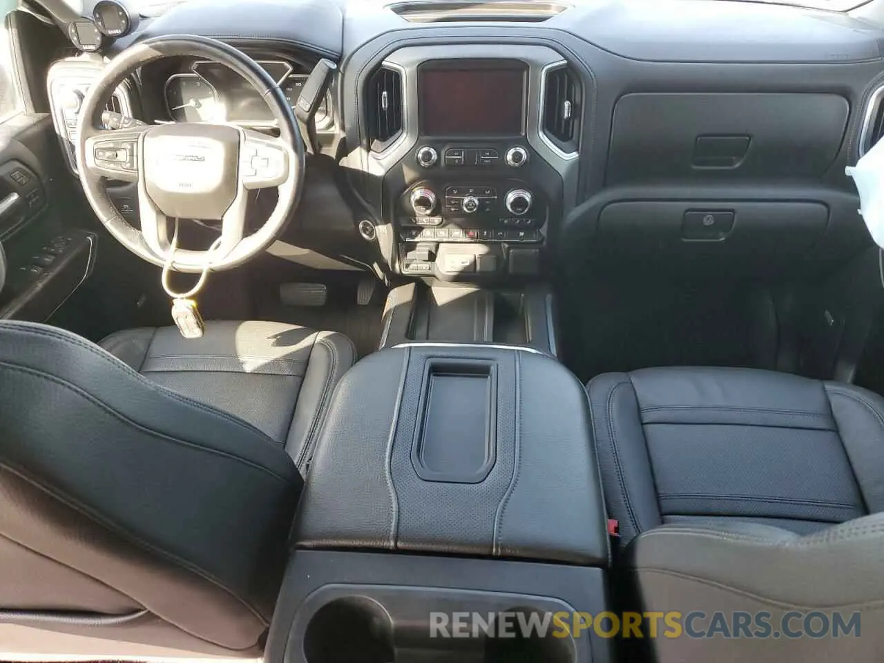 8 fotografías del automóvil dañado 1GT49WEY2MF108826 GMC SIERRA 2021