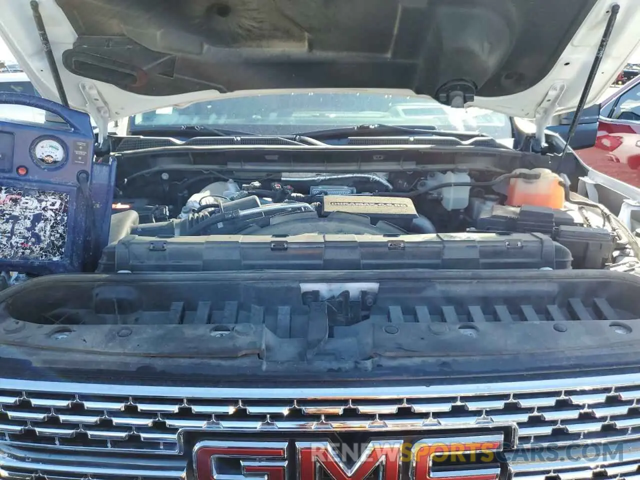11 fotografías del automóvil dañado 1GT49WEY5MF181544 GMC SIERRA 2021