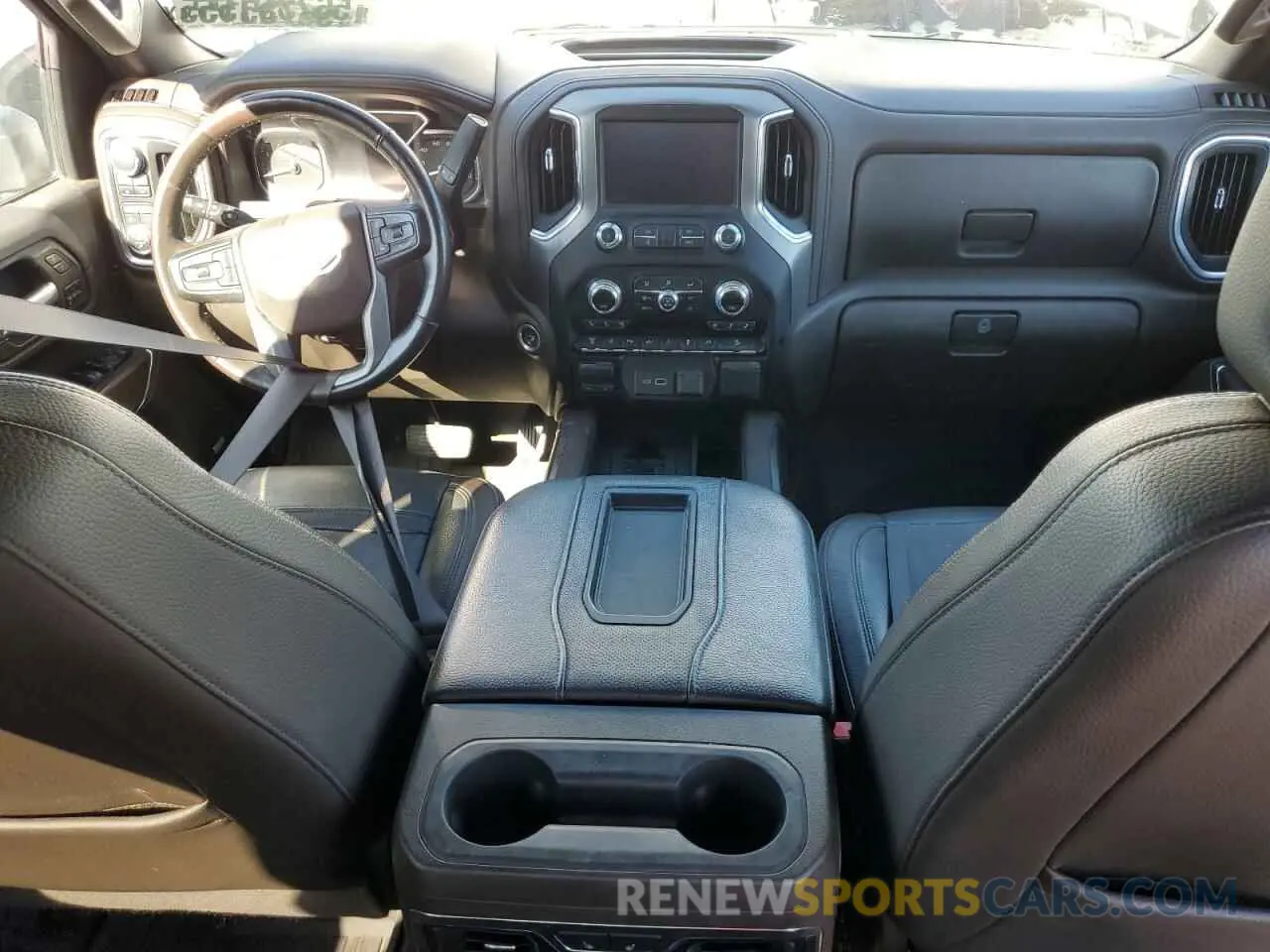 8 fotografías del automóvil dañado 1GT49WEY5MF181544 GMC SIERRA 2021